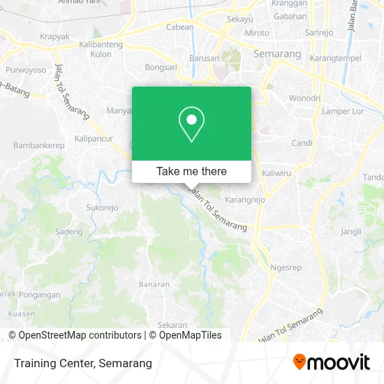 Training Center map