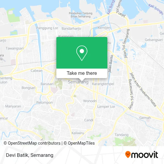 Devi Batik map