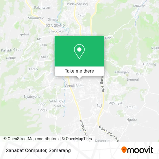 Sahabat Computer map