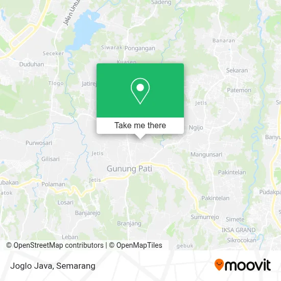 Joglo Java map