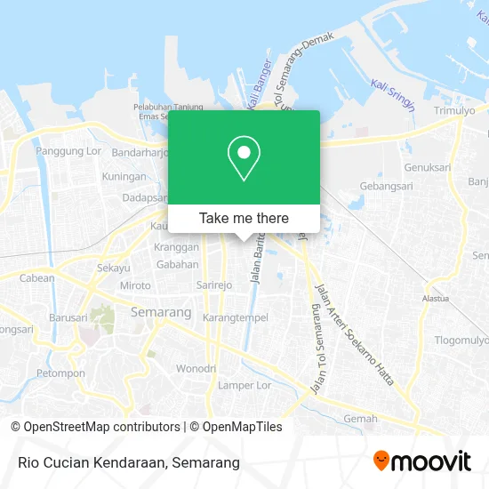 Rio Cucian Kendaraan map
