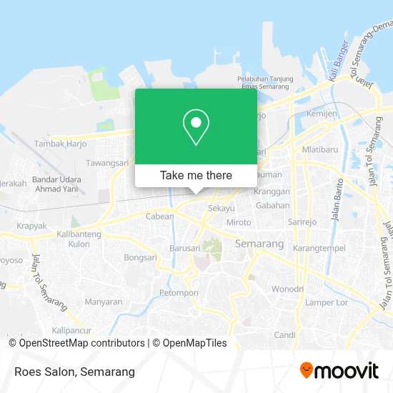 Roes Salon map