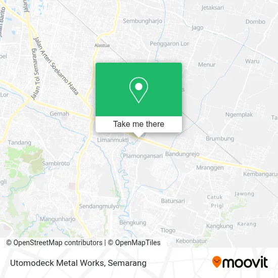 Utomodeck Metal Works map