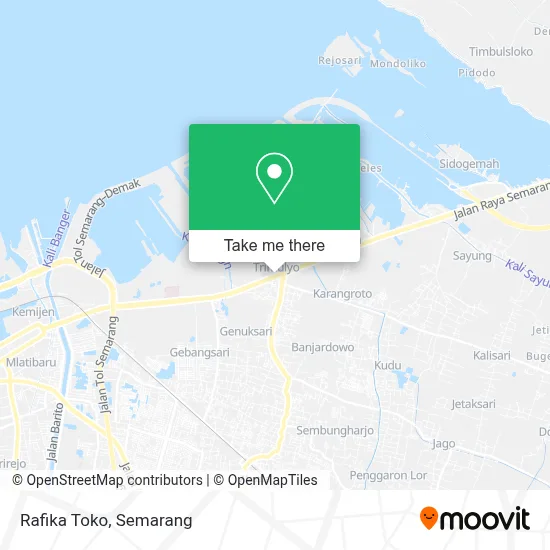Rafika Toko map