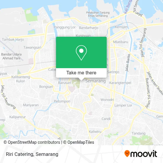 Riri Catering map