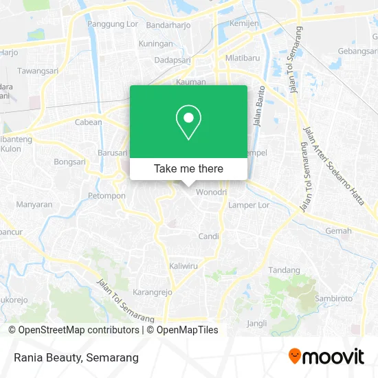 Rania Beauty map