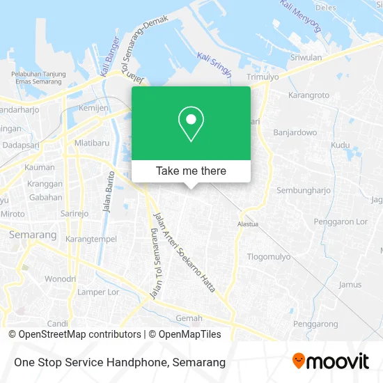 One Stop Service Handphone map