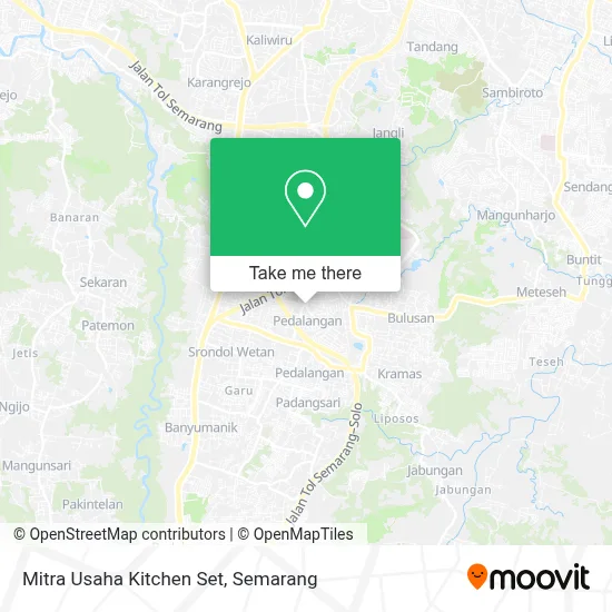 Mitra Usaha Kitchen Set map