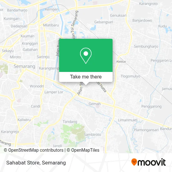 Sahabat Store map