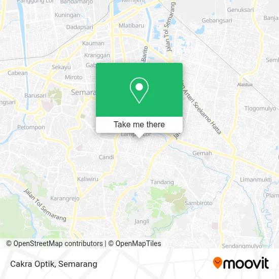 Cakra Optik map