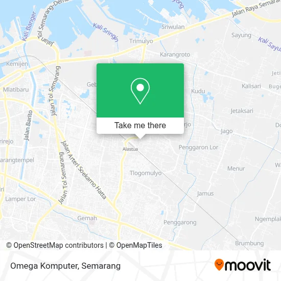 Omega Komputer map