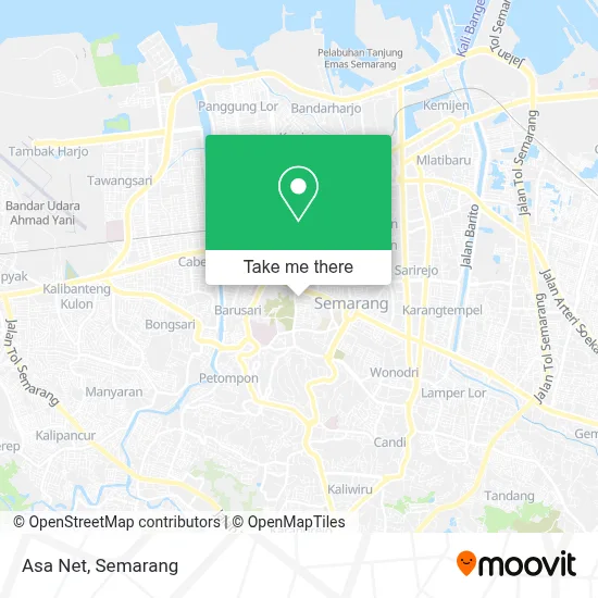 Asa Net map
