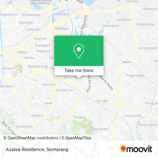 Azalea Residence map