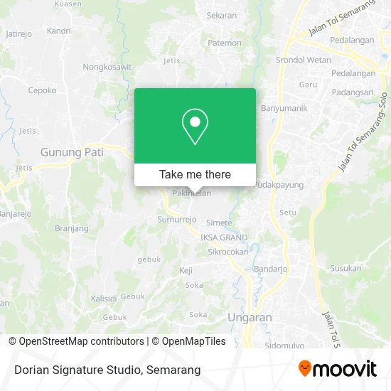 Dorian Signature Studio map