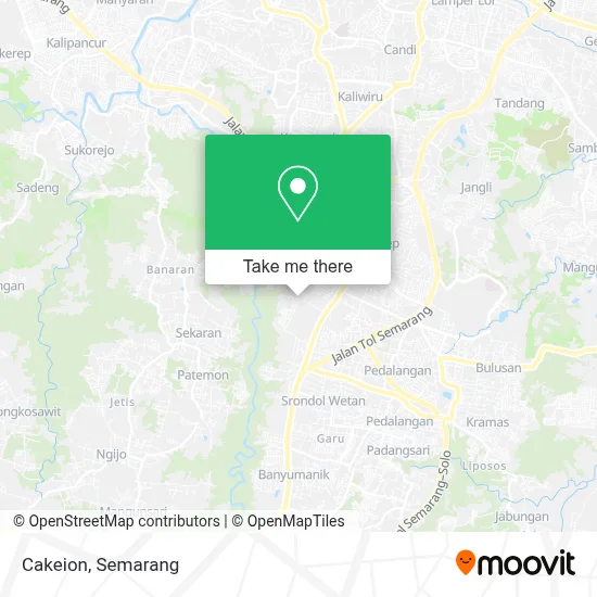 Cakeion map