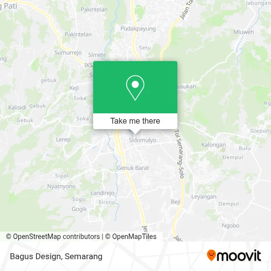 Bagus Design map