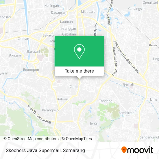 Skechers Java Supermall map