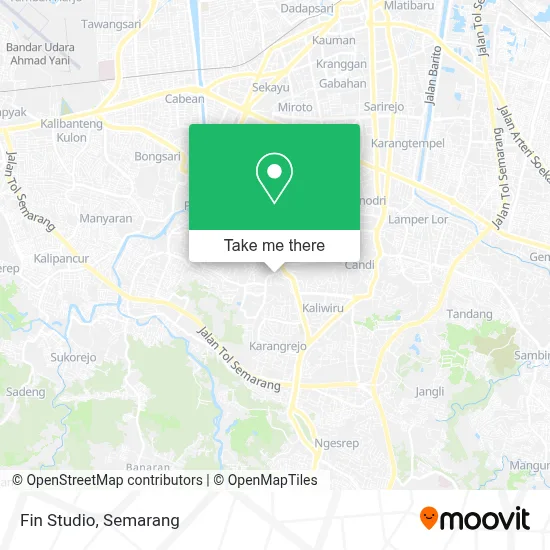 Fin Studio map