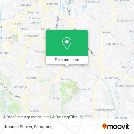 Khansa Sticker map