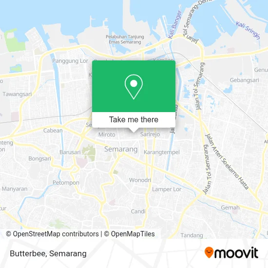 Butterbee map