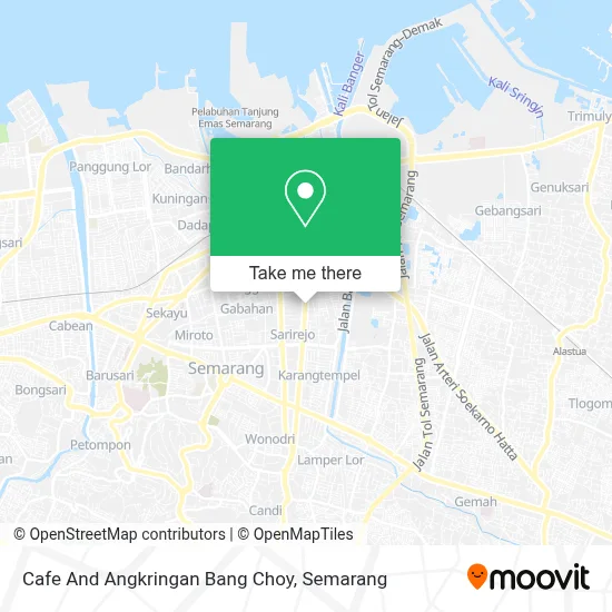 Cafe And Angkringan Bang Choy map