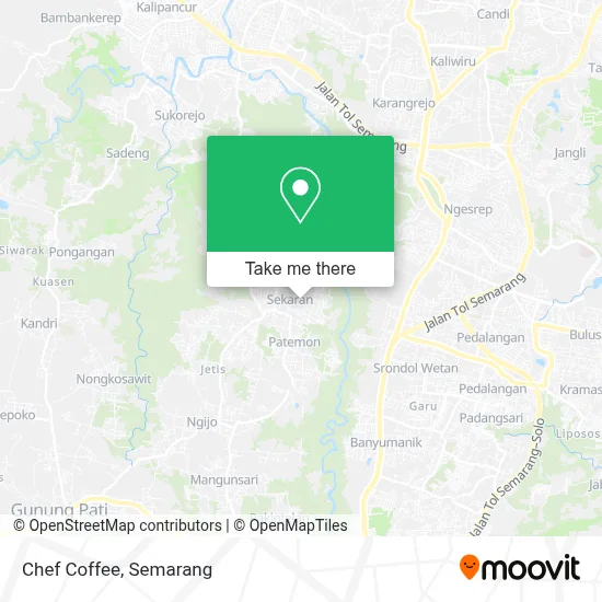 Chef Coffee map