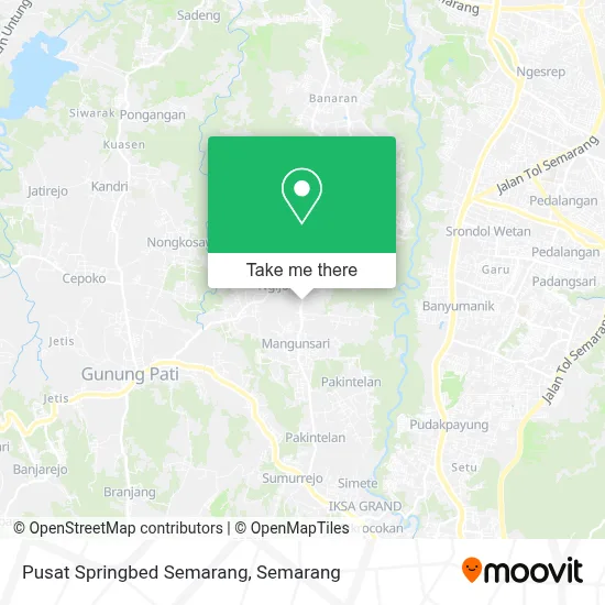 Pusat Springbed Semarang map