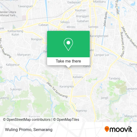 Wuling Promo map