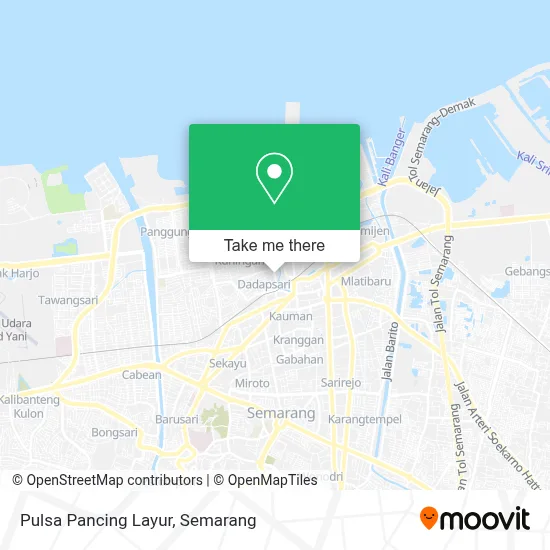 Pulsa Pancing Layur map
