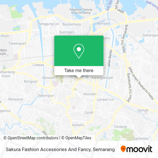 Sakura Fashion Accessories And Fancy map