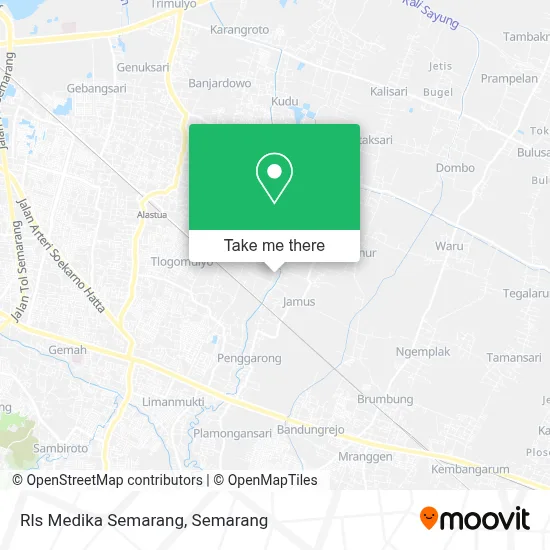 Rls Medika Semarang map