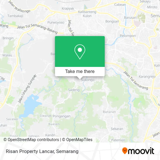 Risan Property Lancar map