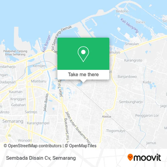 Sembada Disain Cv map