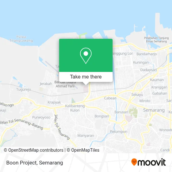 Boon Project map