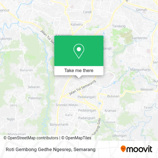 Roti Gembong Gedhe Ngesrep map