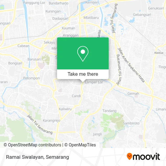 Ramai Swalayan map