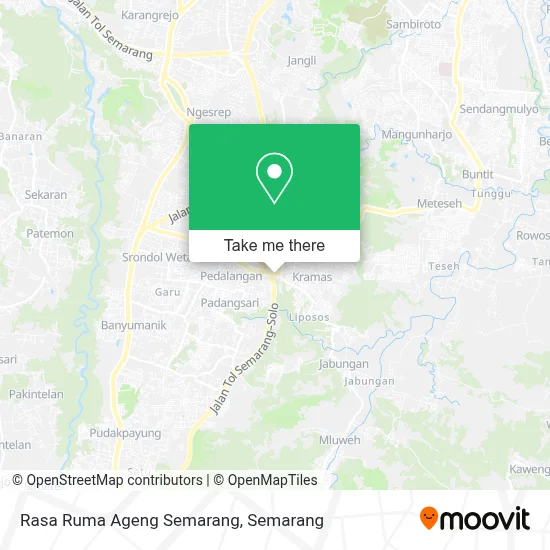 Rasa Ruma Ageng Semarang map