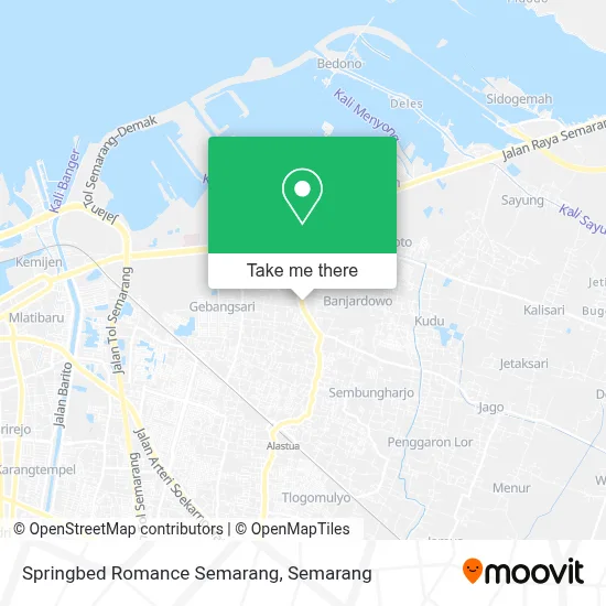 Springbed Romance Semarang map