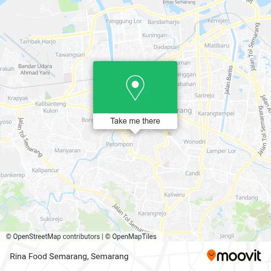 Rina Food Semarang map