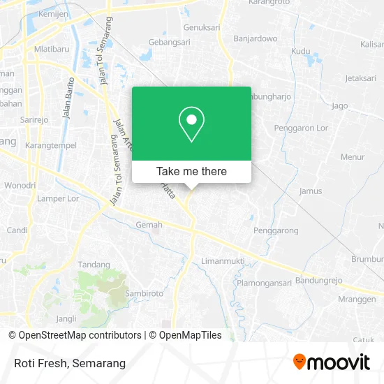 Roti Fresh map