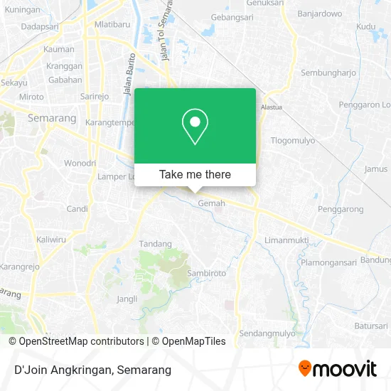 D'Join Angkringan map