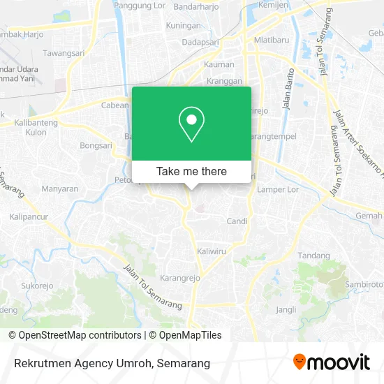 Rekrutmen Agency Umroh map