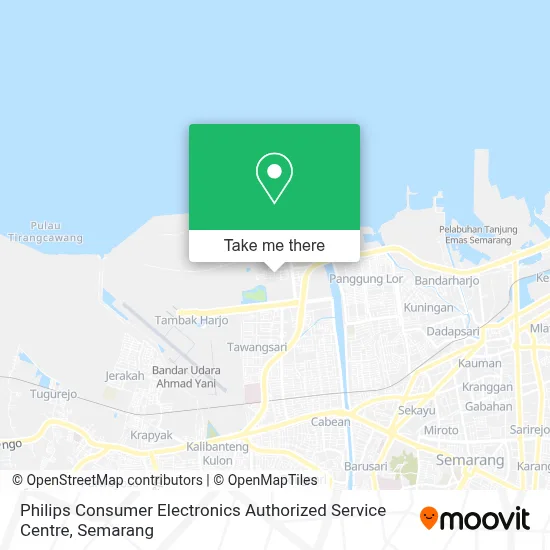 Philips Consumer Electronics Authorized Service Centre map