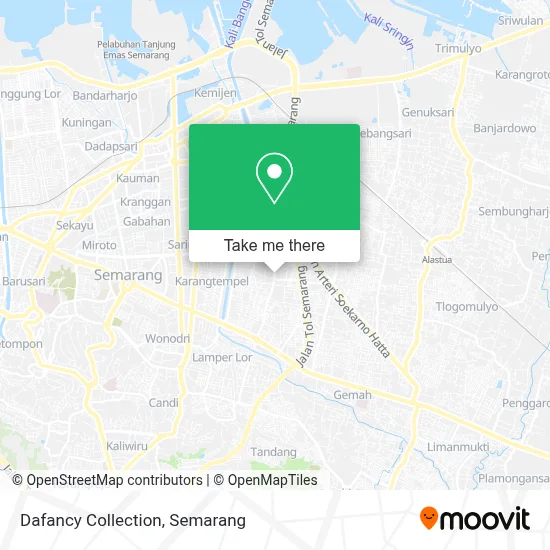 Dafancy Collection map