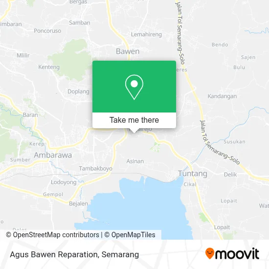 Agus Bawen Reparation map