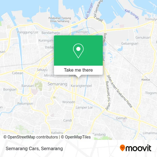 Semarang Cars map