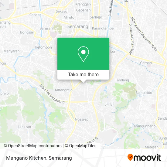 Mangano Kitchen map