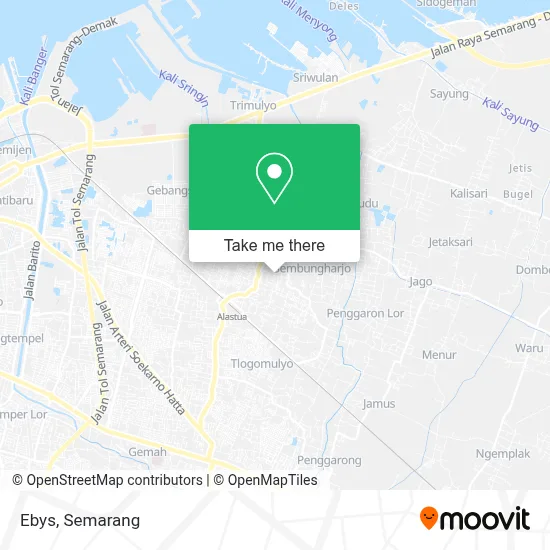 Ebys map
