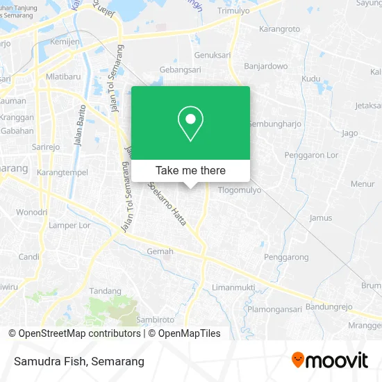 Samudra Fish map