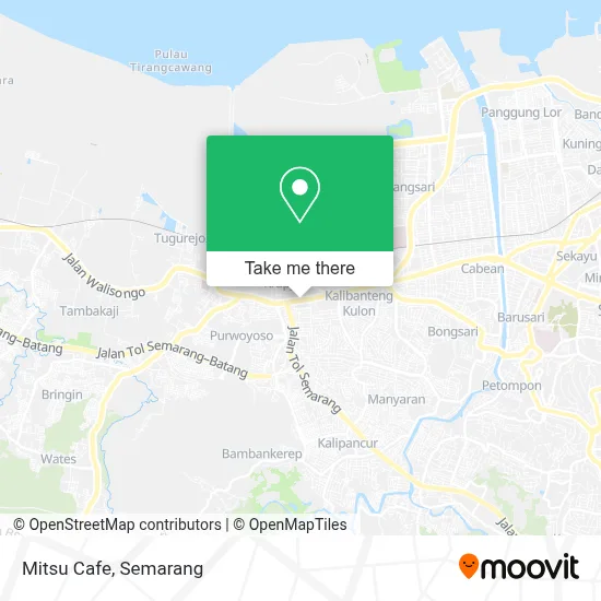 Mitsu Cafe map
